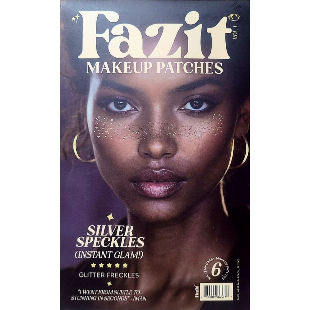 Fazit Silver Speckles Makeup Patches